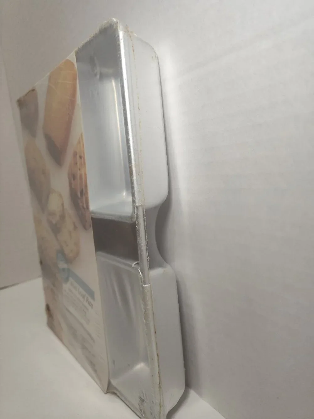 Wilton Mini Loaf Pan 6 Cavity Aluminum Bakeware NOS Sealed w/ Recipes